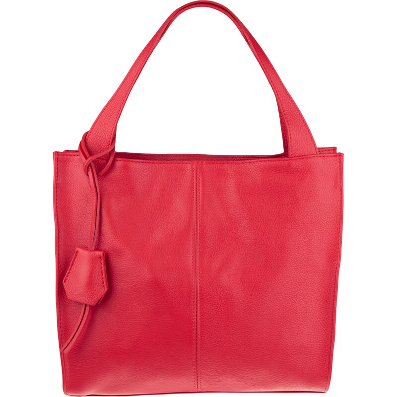 Červená kožená talianska kabelka Michaela Rossa NovaKabelka.sk 41316213