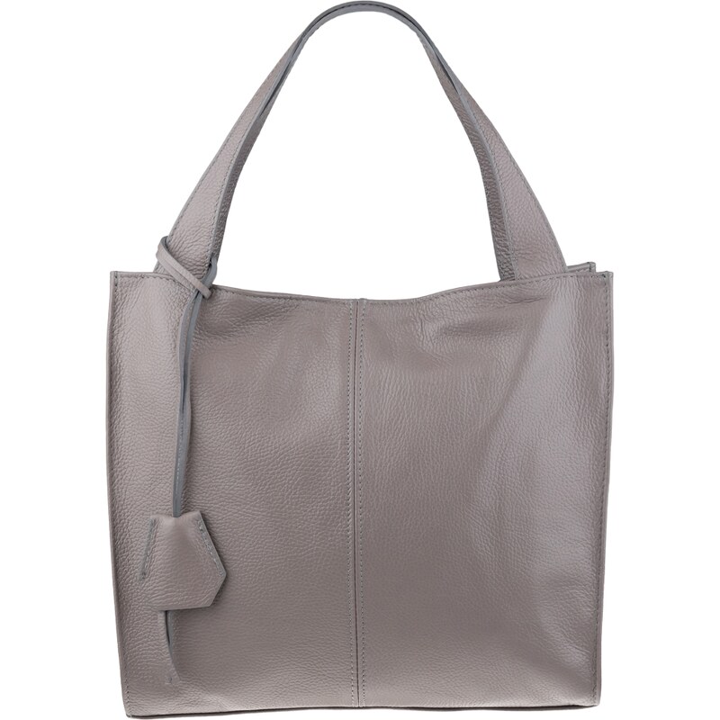 Sivá kožená talianska kabelka Michaela Grigia NovaKabelka.sk 41316219