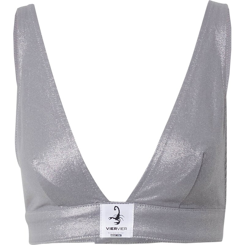 VIERVIER Top Georg čierna / strieborná / biela 41356223