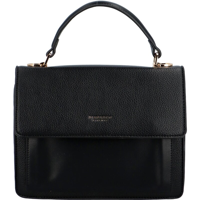 Dámska kabelka do ruky čierna - DIANA & CO Lelou čierna 41686637