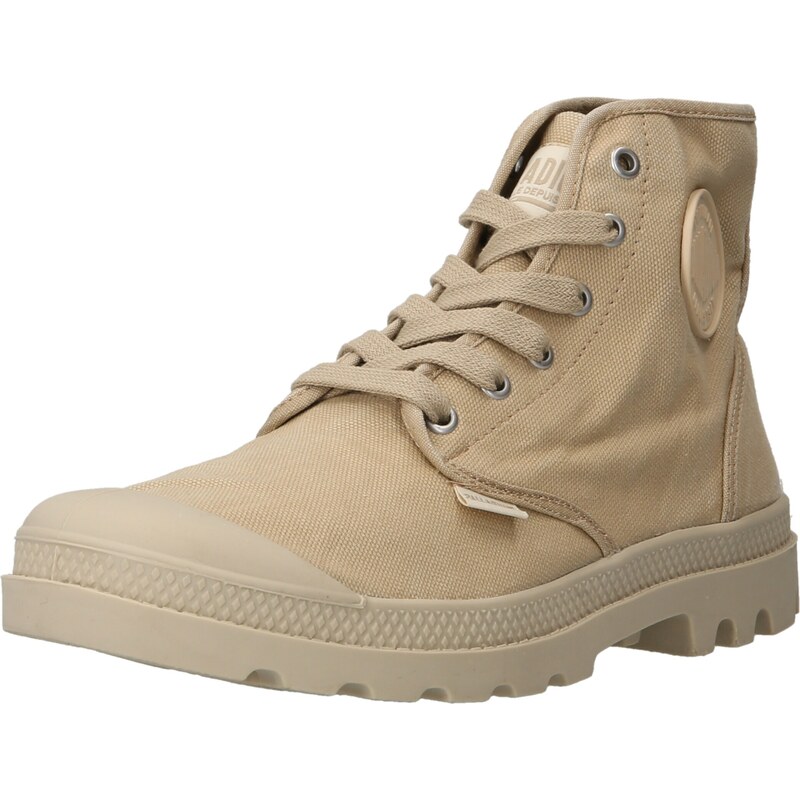 Palladium Šnurovacie čižmy Pampa Hi béžová 62163711