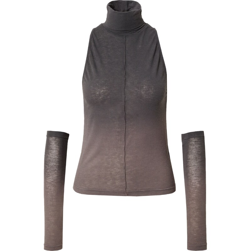 Bella x ABOUT YOU Top Jessie sivá / tmavosivá 41354942