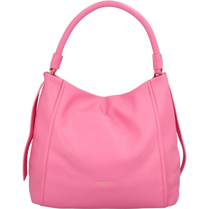 Dámska kabelka cez plece sýtoružová - DIANA & CO Leliani ružová 41526461
