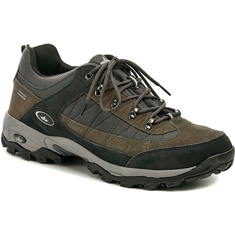 Lico 210071 čierno hnedé pánske trekingové topánky 30528501