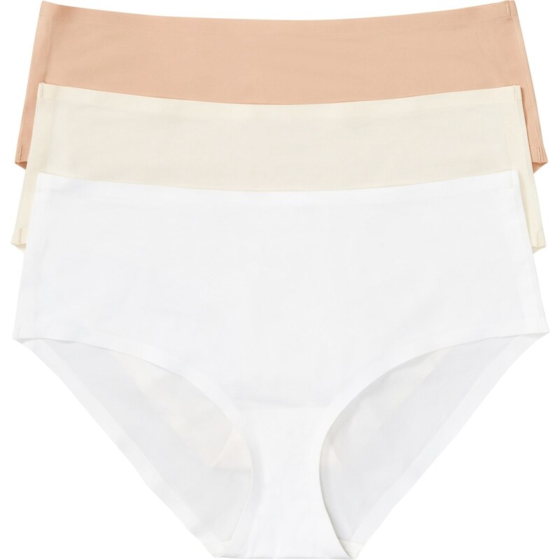 bonprix Nohavičky, bezšvíkové (3 ks v balení) Feel Comfort, farba 45094288
