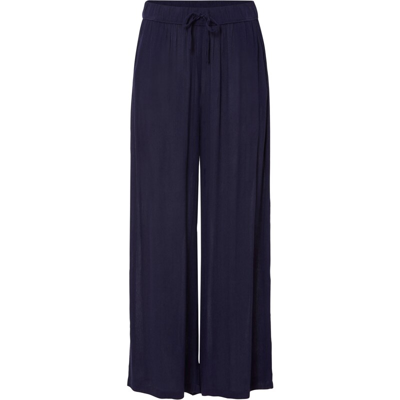 bonprix Nohavice Marlene z padavej viskózy, farba modrá 45100002