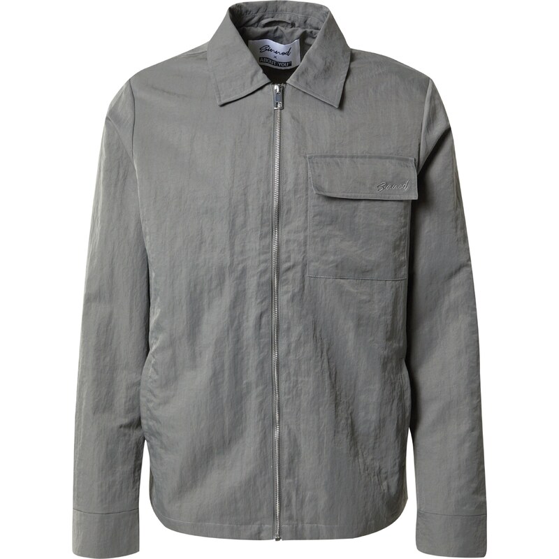 Sinned x ABOUT YOU Prechodná bunda Leo sivá 41385599