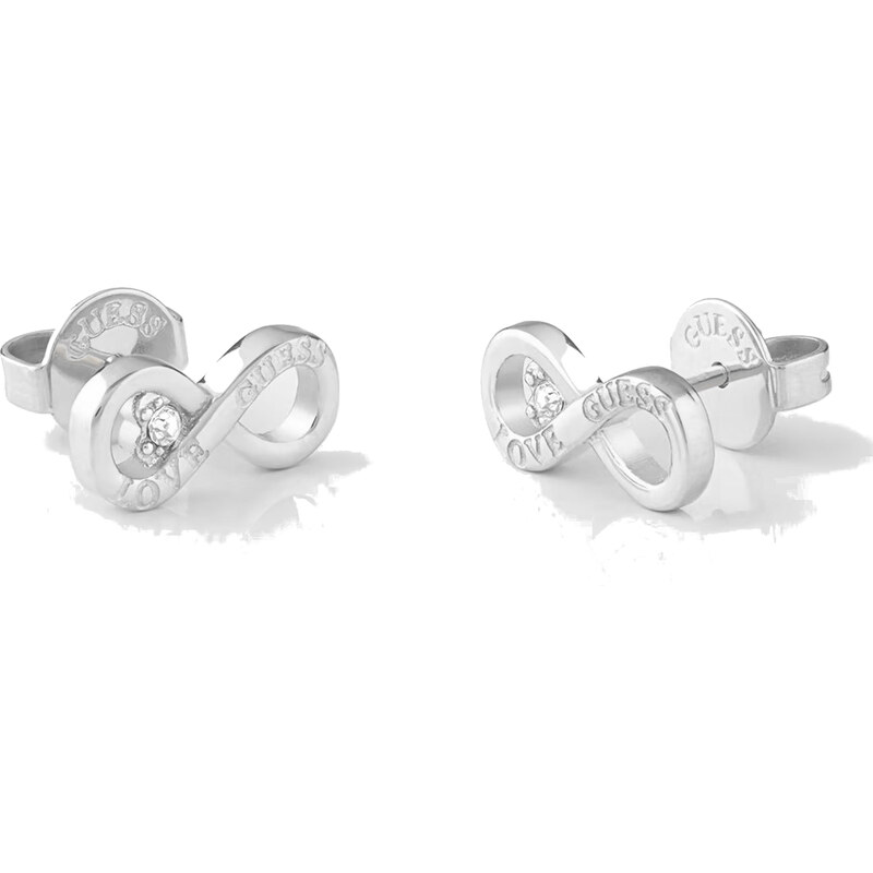 Guess Krásne oceľové náušnice Nekonečno Studs Party JUBE02182JWRHT/U 66593993