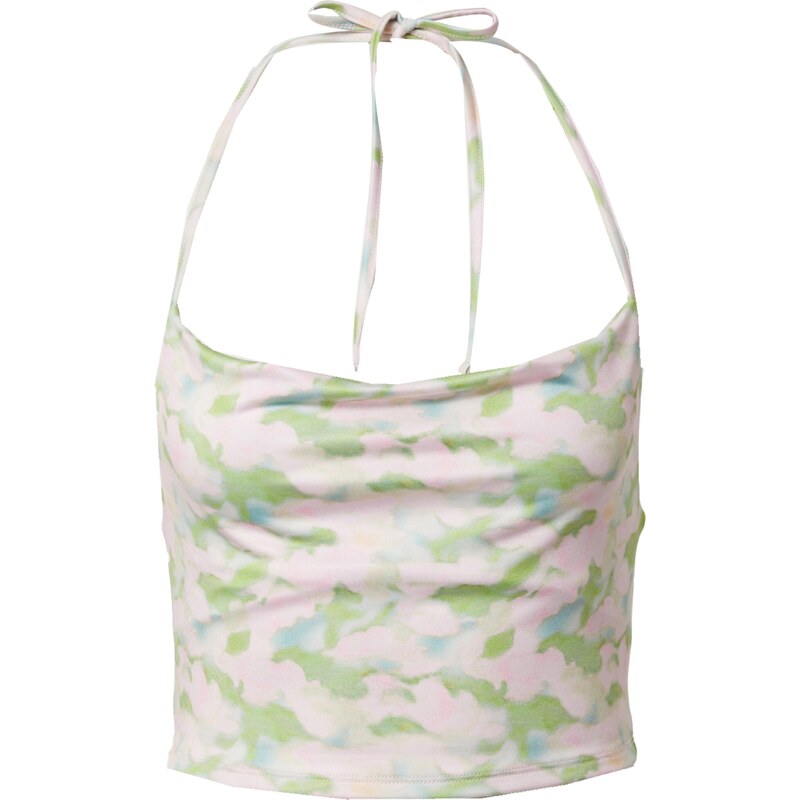 EDITED Top Nanda zelená / ružová 41385300