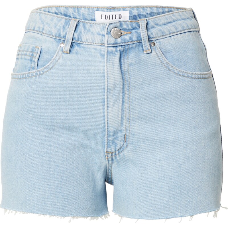 EDITED Džínsy Jen modrá denim 41385345