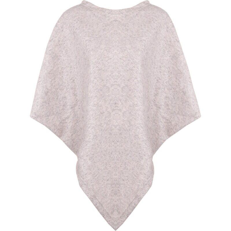 Vlnka Vlnené pončo svetlo sivá veľkosti oblečenia Uni 50220559