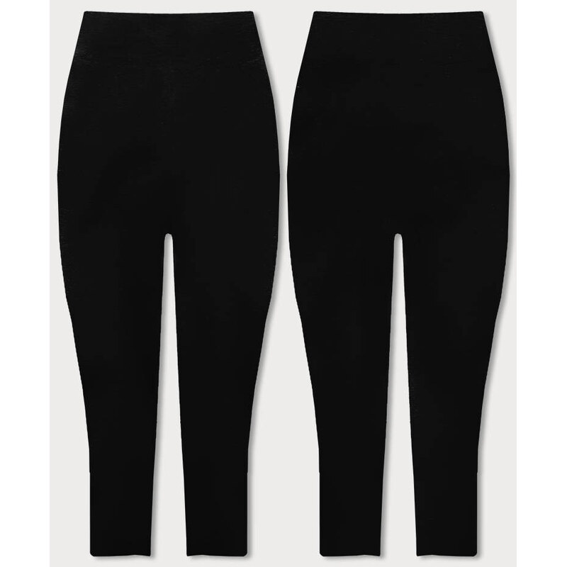 J.STYLE Čierne bavlnené 3/4 legíny (YW01045-A1) 43575937