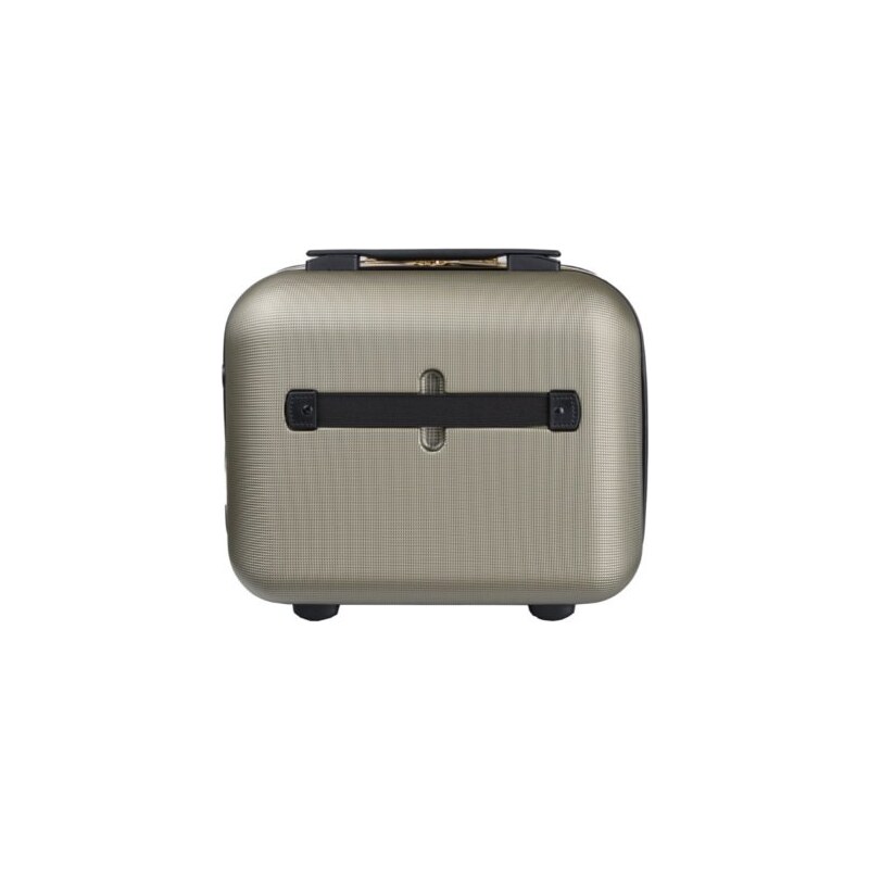Objem 15 litrov - Puccini - Cestovný kozmetický kufrík 15 litrov malý do lietadla zlatý Puccini Los Angeles