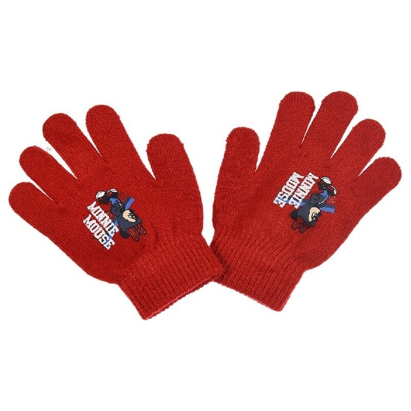 Červené rukavice Minnie Mouse Disney 30586698