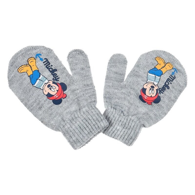 Mickey Mouse sivé palčiaky 37593492