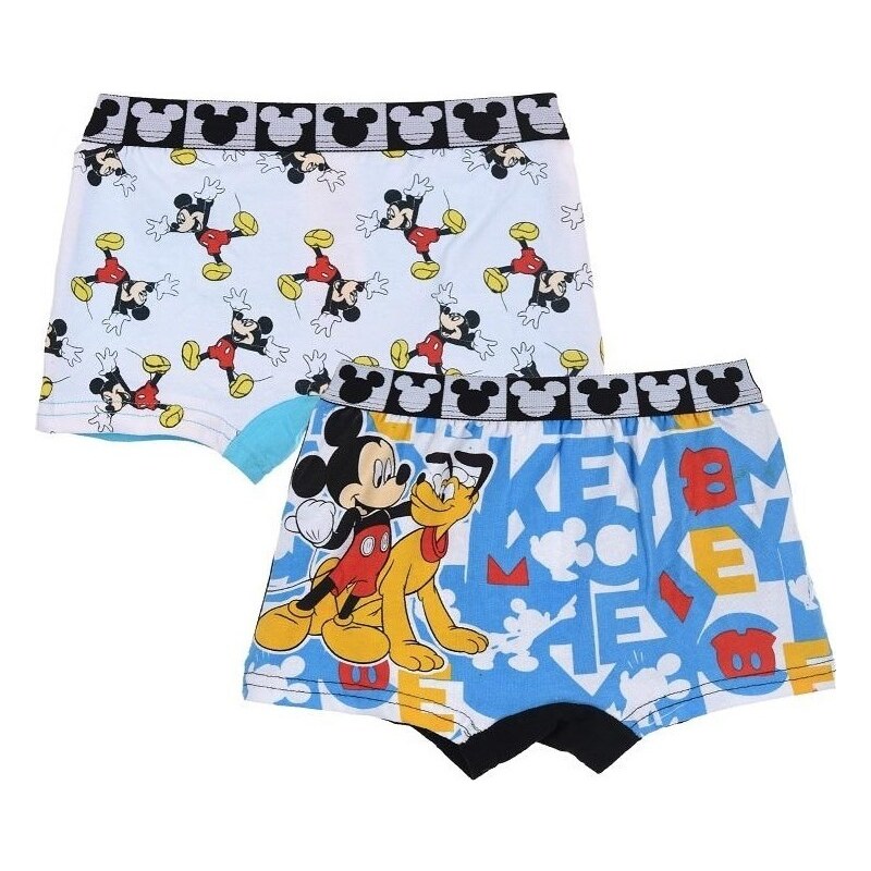 Disney Mickey Mouse 2 ks chlapčenských boxeriek 25178450