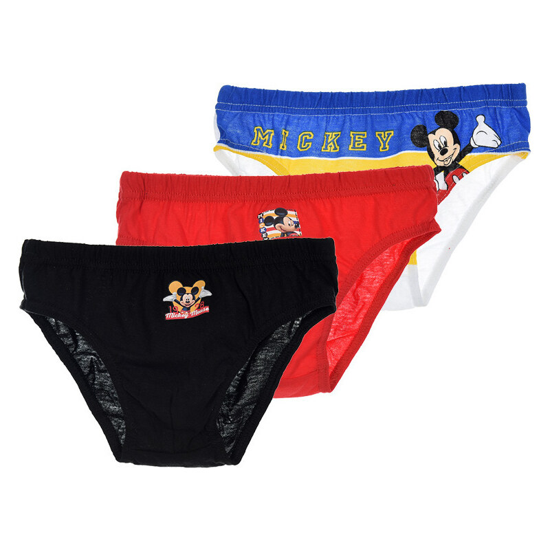 Mickey Mouse chlapčenské slipy 3 pack 16454109
