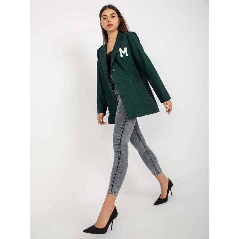LAKERTA Blazer-LK-MA-509286-2.45P-dark green 64666798
