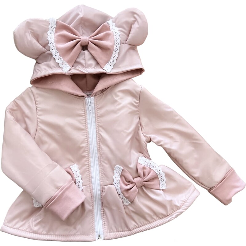 ZuMa Style Dievčenská bunda ružová - 92, Ružová