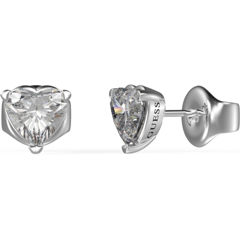 Guess Oceľové náušnice s čírymi kubickými zirkónmi Frontiers 66587114