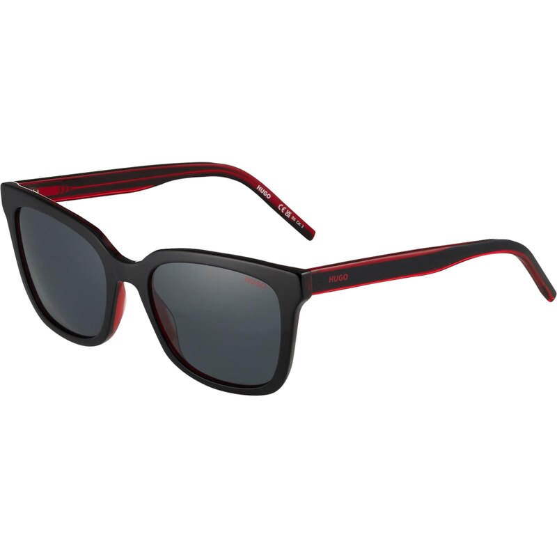 HUGO Slnečné okuliare červená / čierna 41527411