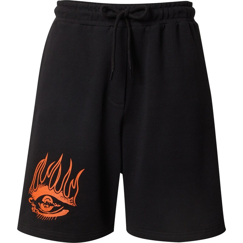 VIERVIER Nohavice Kira oranžová / čierna 63144012