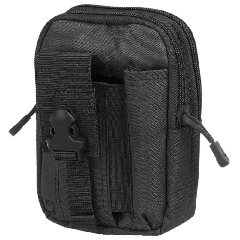 Taktická taška na opasok 18cm čierna 41509847