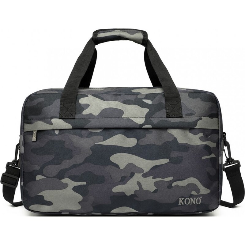 Cestovná taška KONO unisex stredná maskáčová 46997639