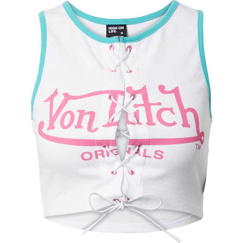 Von Dutch Originals Top Sunny vodová / ružová / biela 64888528