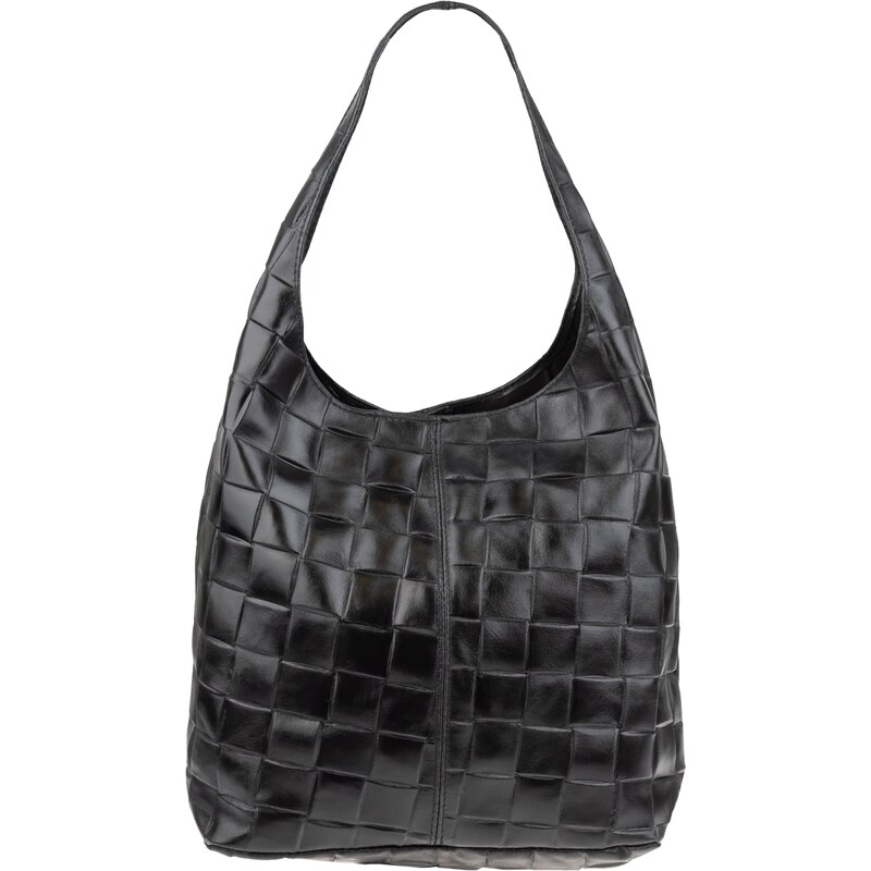 Čierna kožená talianska kabelka Carola Nera NovaKabelka.sk 41512877