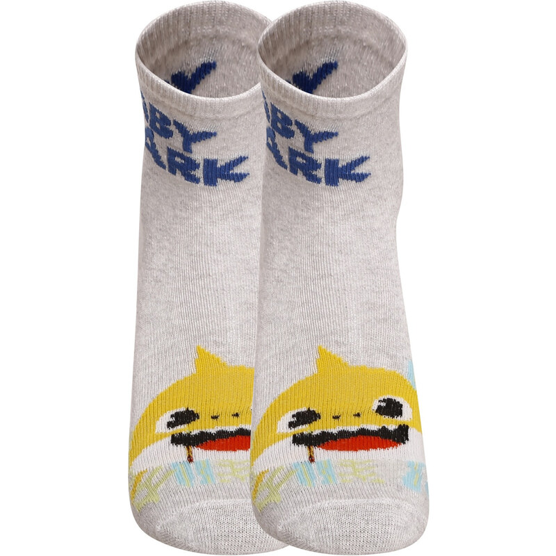 2PACK kids socks E plus M Baby shark multicolor
