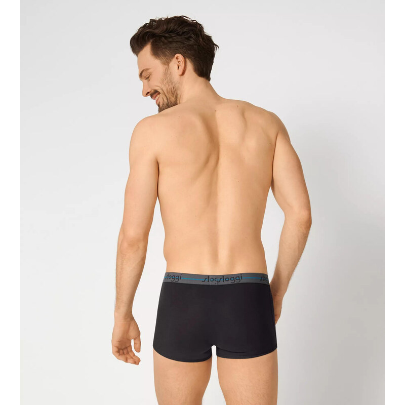 Pánske boxerky Štart Hipster C2P box - BROWN - LIGHT COMBINATION - 61293272