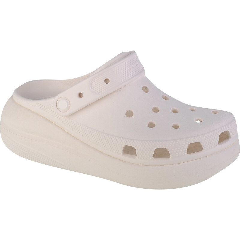 Smotanové šľapky Crocs Classic Crush Clog 207521-100 65151828