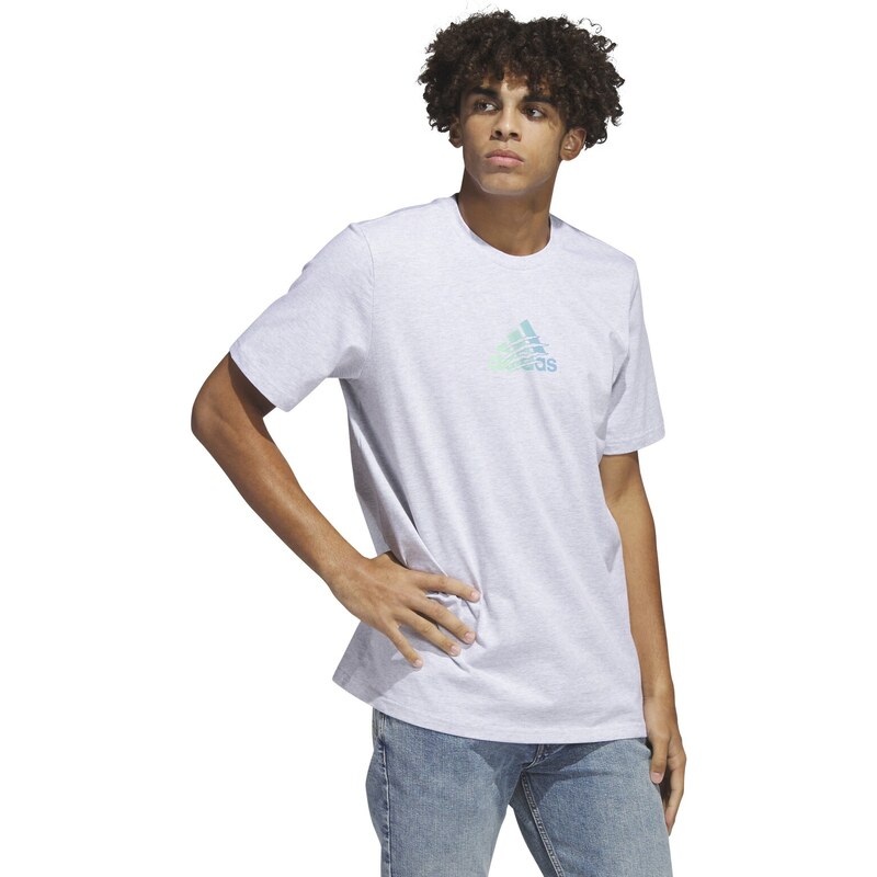 adidas Performance adidas Power Logo Graphic T-Shirt GREY 41530007