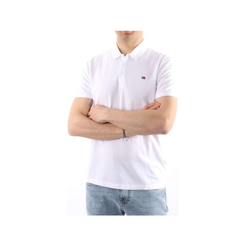 Biele polokošele Napapijri Ealis 66817321