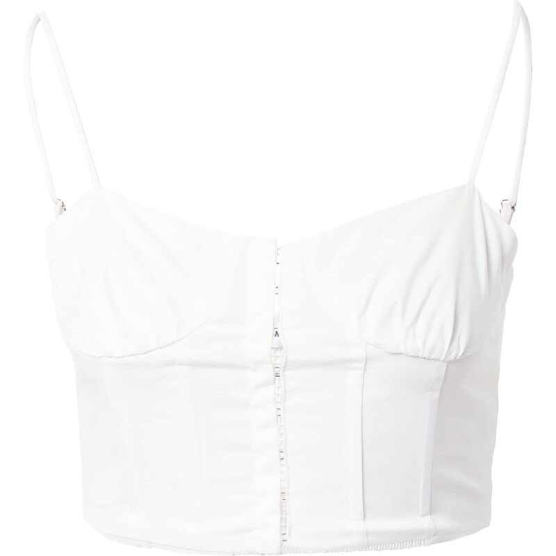 GLAMOROUS Top biela 41592941