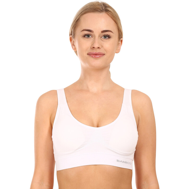 Dámska podprsenka Gina bambusová biela (07014) 27933592