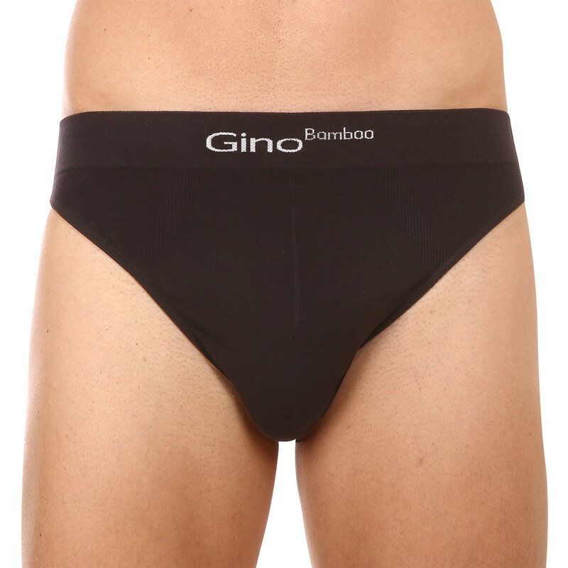 Pánske slipy Gino bambusové čierne (50003) 3966367