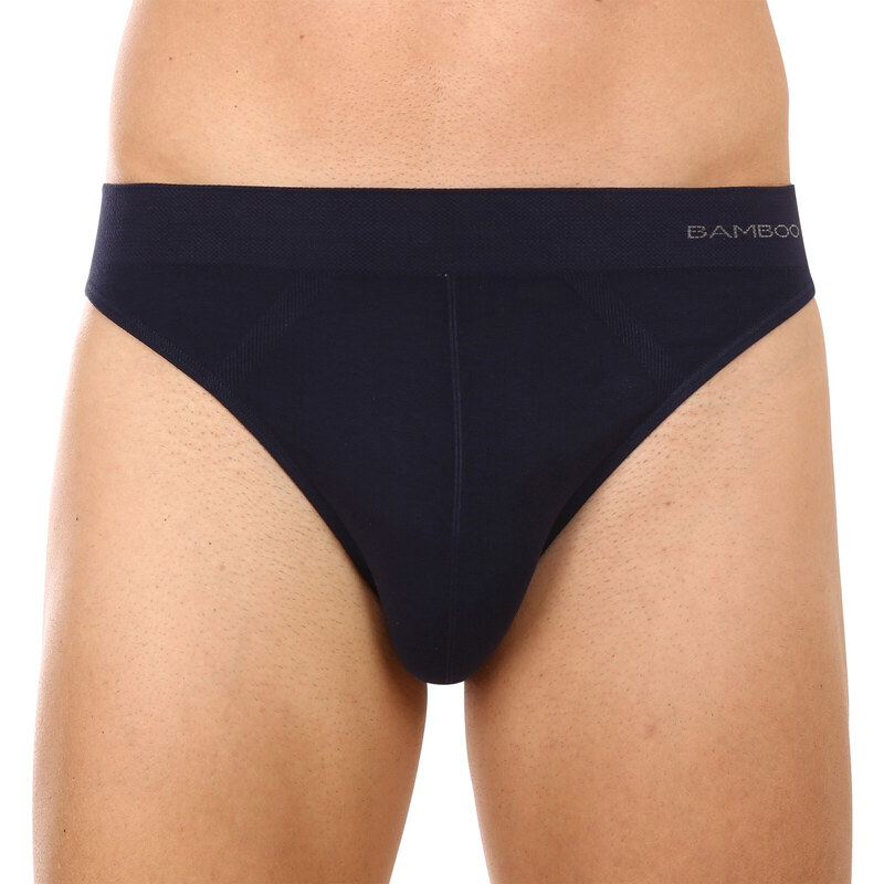 Pánske slipy Gino bambusové modré (50004) 33893761