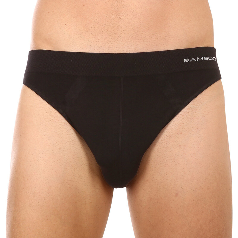 Pánske slipy Gino bambusové čierne (50004) 9864446