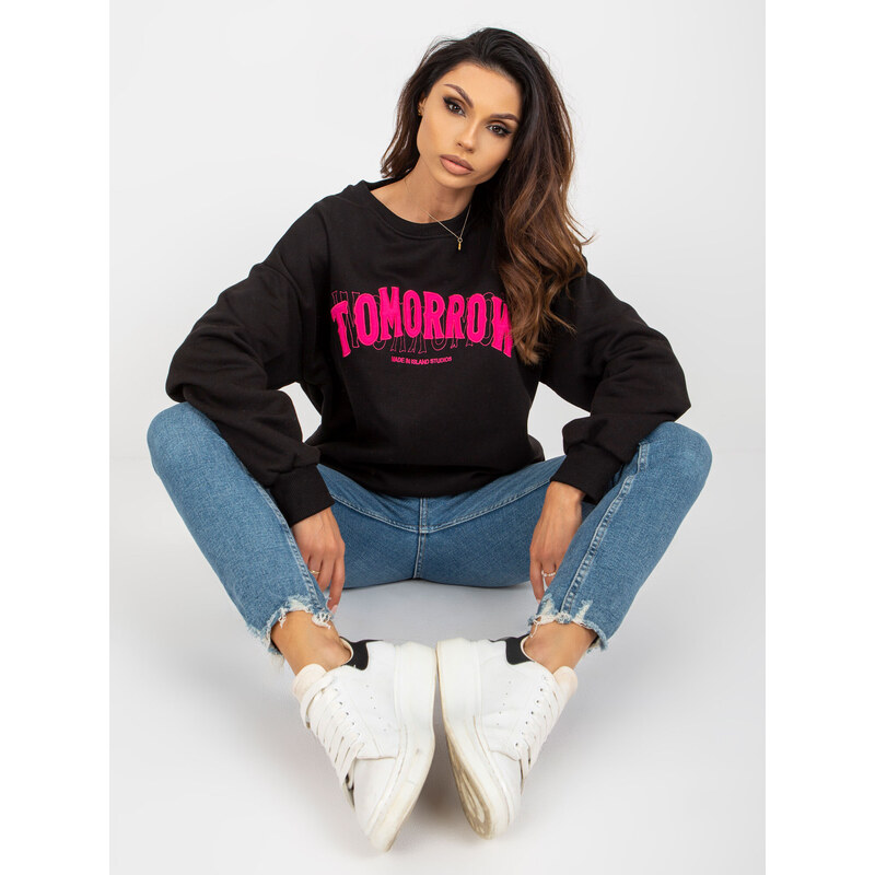 My Red Lips Sweatshirt-EM-BL-617-7.27-black 64792380