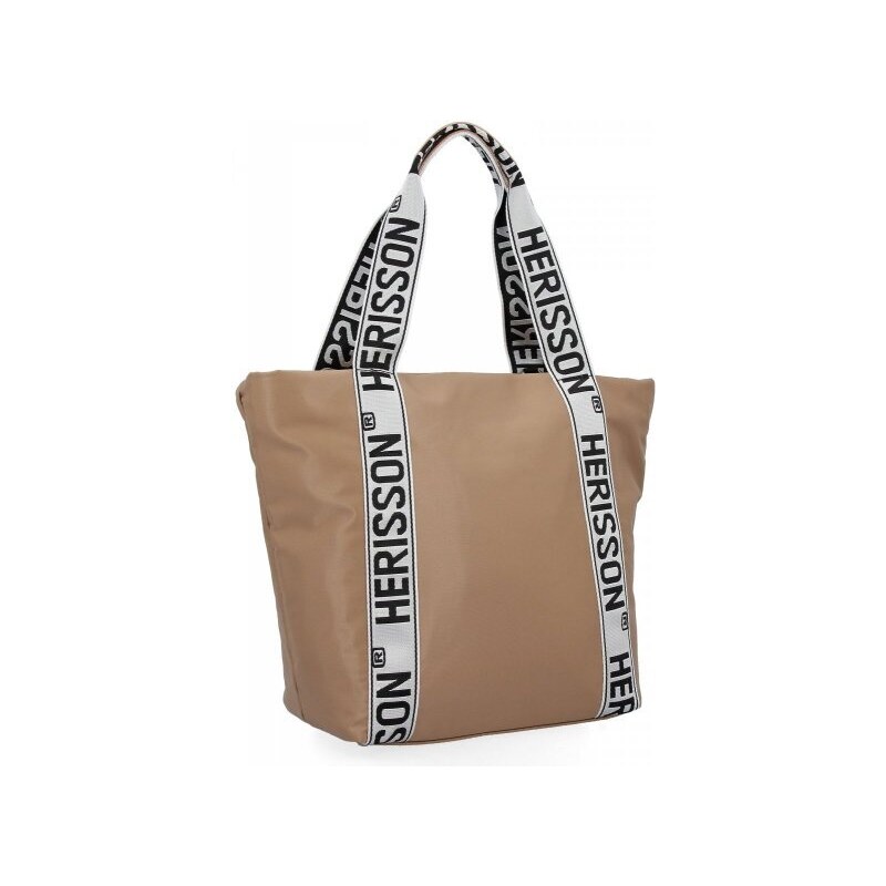 Dámská kabelka shopper bag Herisson tmavo béžová 1502H431 41577408