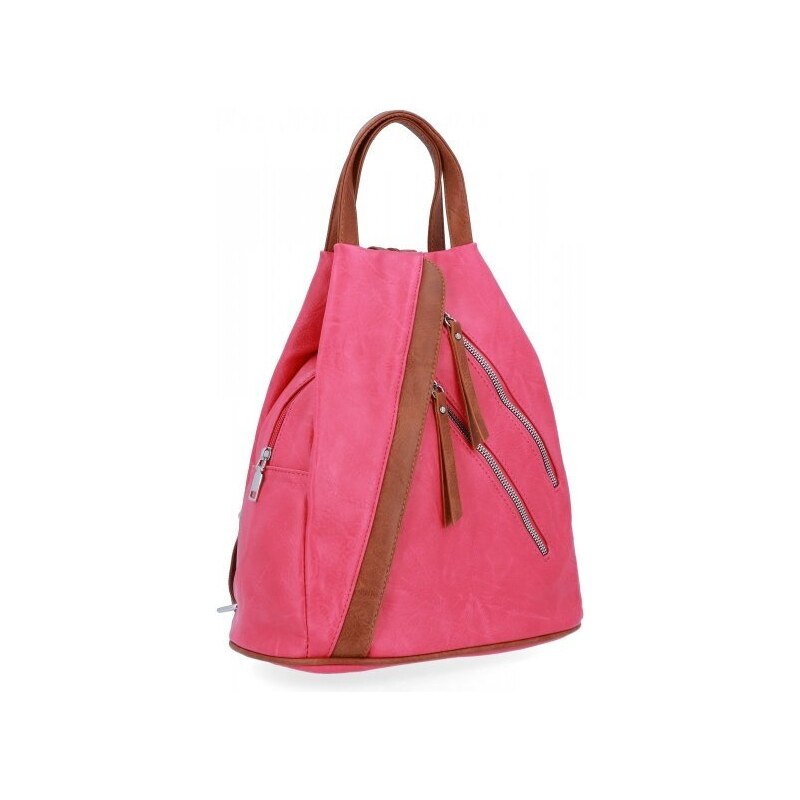Dámská kabelka batôžtek Herisson fuchsiová 1502H301 41577452