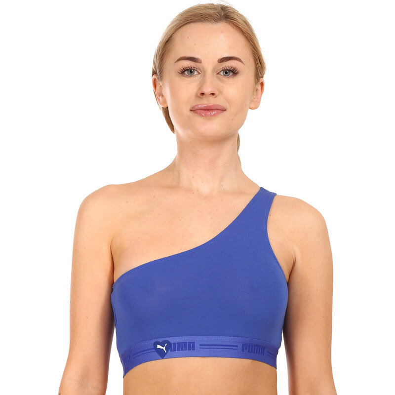 Dámska športovná podprsenka Puma modrá (701221337 002) 41576395