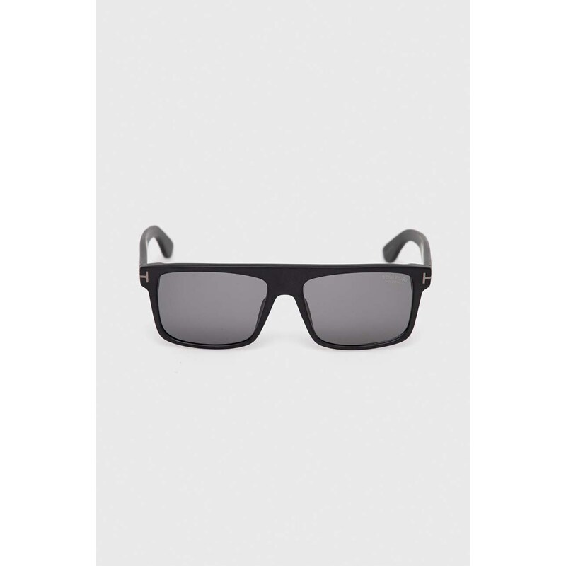 Slnečné okuliare Tom Ford pánske, čierna farba