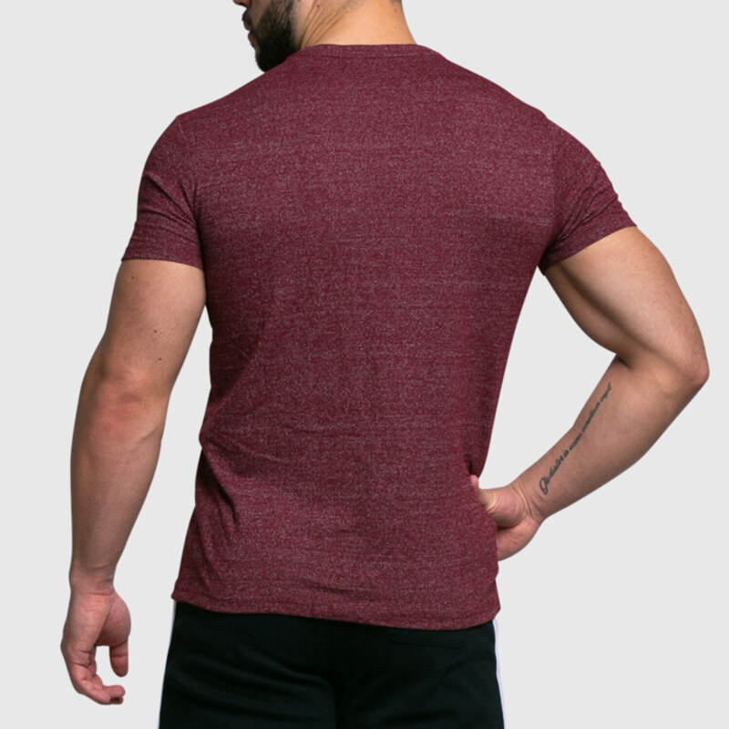 Pánske športové tričko Iron Aesthetics Regenerate, bordové