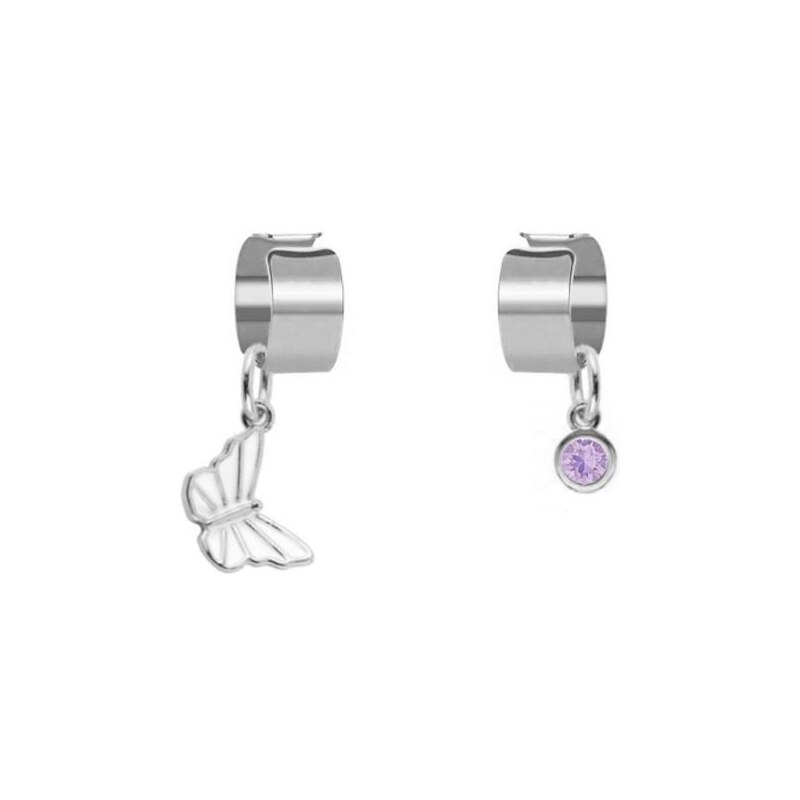 SWAROVSKI Elements Swarovski e. set dvoch záušníc s motýlom Miss 41607939