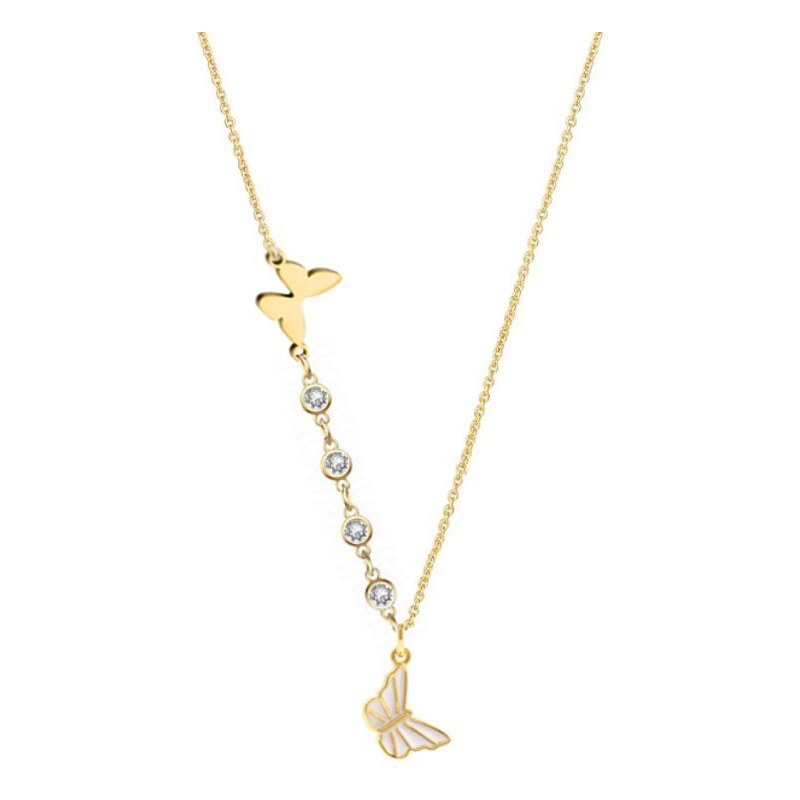 SWAROVSKI Elements Swarovski e. náhrdelník Miss Butterfly, motýľ 41607930