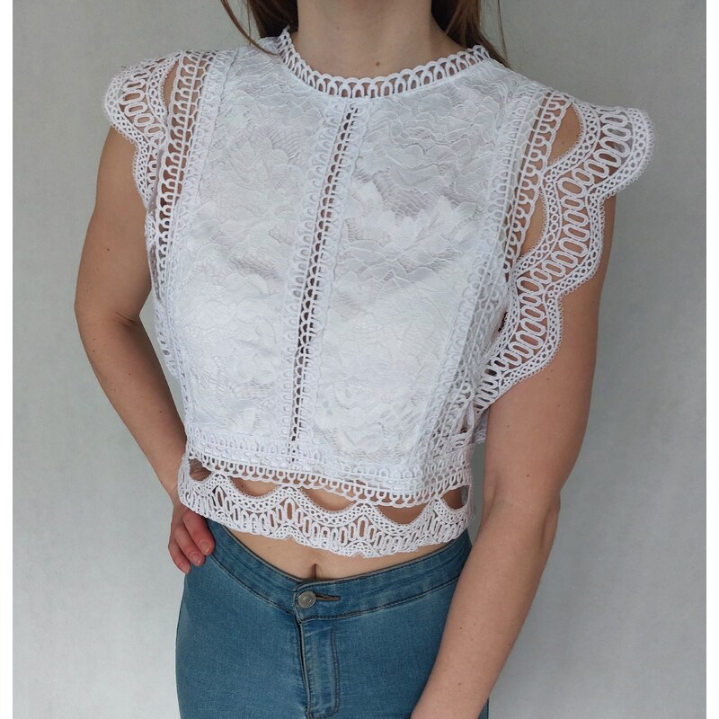 modnenakupy.sk Dámsky krajkovaný top MALORIS 41637671