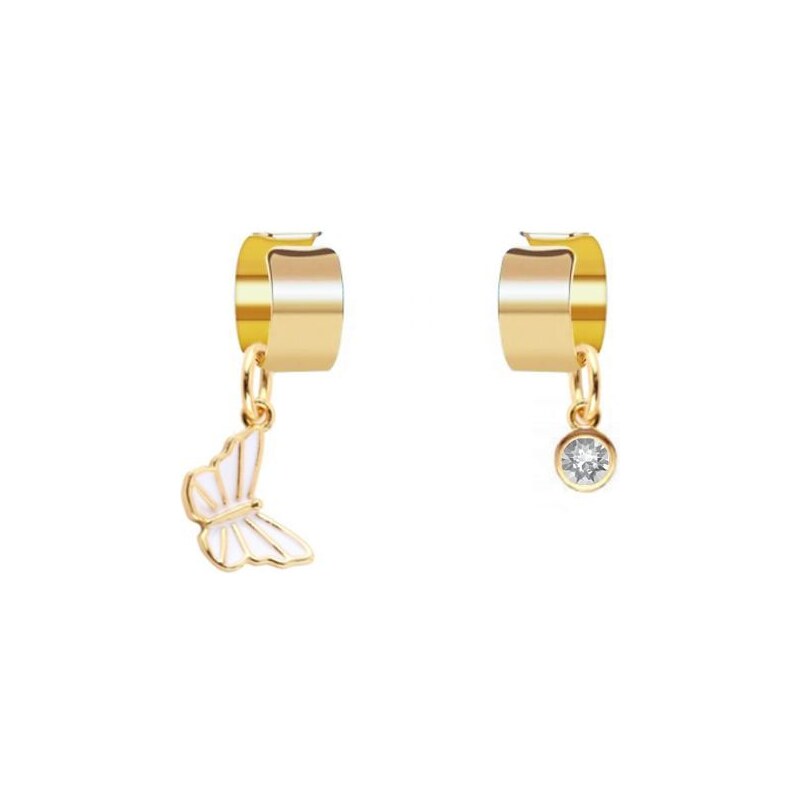 SWAROVSKI Elements Swarovski e. set dvoch lemujúcich náušníc Miss 41457795